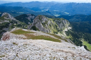 Pogled na prehojeno pot