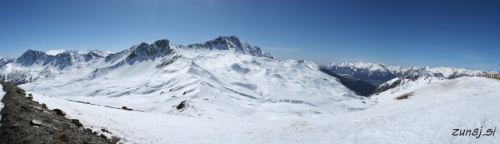 Pogled iz La Mayt(2580m)