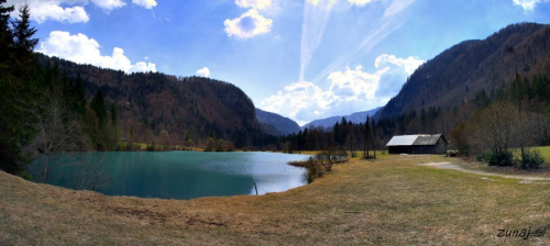 Panoramski pogled na jezero Kreda