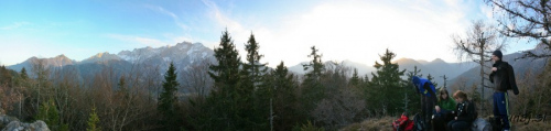 Pogled iz Zmitkovega spica na Jezerske gore