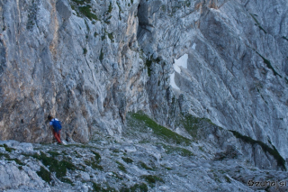 Sestop po gredi proti smeri