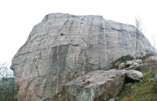 Panoramska slika stene