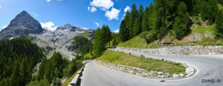 Serpentinasta pot na Stelvio