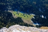 Planina v Lazu iz Debelega Vrha