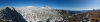 Panoramski pogled iz vrha Debelega vrha