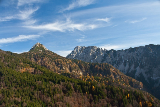 Košutica in greben Košute