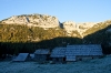 Planina v Lazu zjutraj