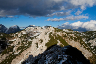 Pogled nazaj proti Vrhu Korena