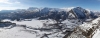 Panoramic view from Mureklove icefall, Hemsedal