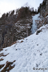 Plezalec v Gamsecku
