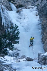 Suvereno plezanje po dobrem ledu