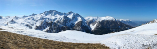 Pogled na drugo stran iz vrha krožničkov(L'homme de Pierre 2361m)