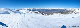 Pogled iz vrha 6 sede Peyrefolle (2457m)