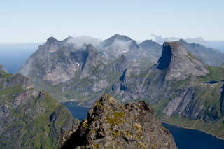 Norveški Half Dome oz Segltinden