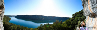 Pogled na Limski kanal iz poličke